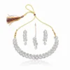 Ijewelora Silver Plated Necklace Set with Earrings for Women – Wedding & Party Wear Jewellery | Gift for Her